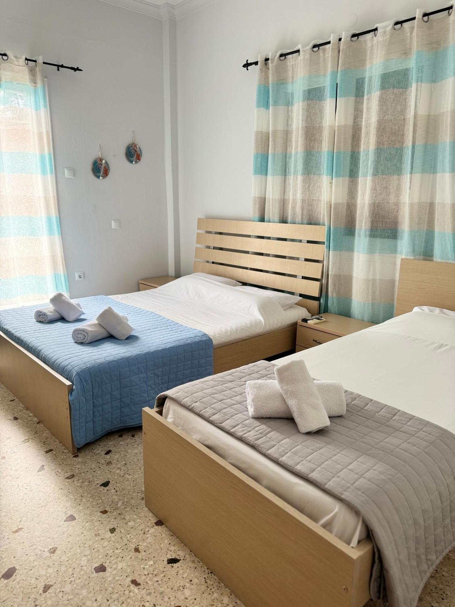 Santa Marina Rooms Agia Marina  Exterior foto